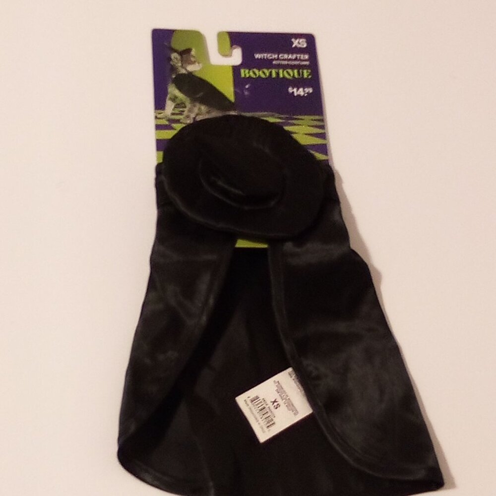 Bootique XS Witch Crafter Kitten Black Halloween  Costume